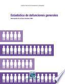 Libro de Estadística De Defunciones Generales. Descripción De La Base De Datos 1993