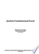 Libro de Justicia Constitucional Local