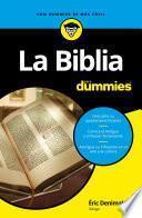 Libro de La Biblia Para Dummies