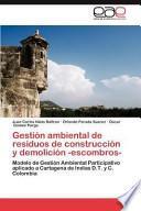 Libro de Gestión Ambiental De Residuos De Construcción Y Demolición Escombros