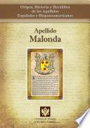 Libro de Apellido Malonda