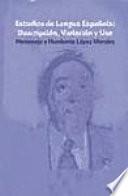 Libro de Estudios De Lengua Española