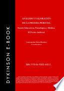 Libro de Análisis Y Valoración En La Prueba Pericial. Social, Educativa, Psicoloógica Y Médica. El Perito Judicial