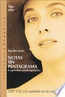 Libro de Notas Sin Pentagrama / Notes Without A Stave