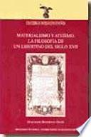 Libro de Materialismo Y Ateísmo