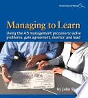 Libro de Managing To Learn