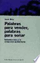 Libro de Palabras Para Vender, Palabras Para Soñar