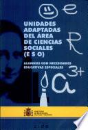 Libro de Unidades Adaptadas Del área De Ciencias Sociales (eso)