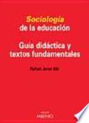 Libro de Sociología De La Educación
