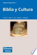 Libro de Biblia Y Cultura
