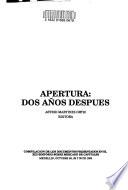 Libro de Apertura