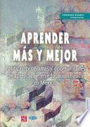Libro de Aprender Más Y Mejor