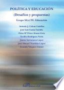 Libro de Política Y Educación. Desafíos Y Propuestas