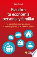 Libro de Planifica Tu Economía Personal Y Familiar