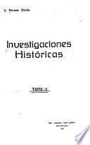 Libro de Investigaciones Históricas