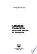 Libro de Actividad Financiera Del Sector Público En Venezuela