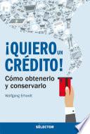Libro de ¡quiero Un Crédito!