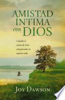 Libro de Amistad íntima Con Dios