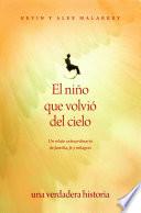 Libro de El Niño Que Volvió Del Cielo