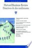 Libro de Directivos De Alto Rendimiento