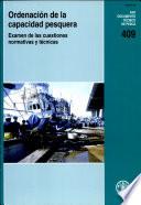 Libro de Ordenación De La Capacidad Pesquera