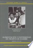 Libro de Alimentación Y Enfermedad En Tiempos De Hambre