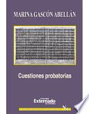 Libro de Cuestiones Probatorias