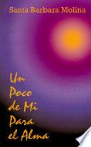 Libro de Un Poco De Mi Para El Alma