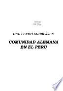 Libro de Comunidad Alemana En El Perú