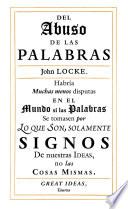Libro de Del Abuso De Las Palabras