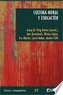 Libro de Cultura Moral Y Educación