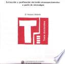 Libro de Extracción Y Purificación Del ácido Eicosapentaenoico A Partir De Microalgas