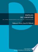 Libro de Papeles De Libertad
