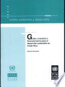 Libro de Gasto, Inversión Y Financiamiento Para El Desarrollo Sostenible En Costa Rica