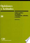 Libro de Cultura Política En España