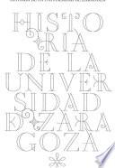 Libro de Historia De La Universidad De Zaragoza