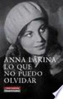 Libro de Lo Que No Puedo Olvidar