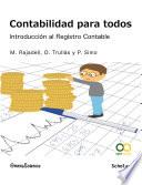 Libro de Contabilidad Para Todos: Introducción Al Registro Contable