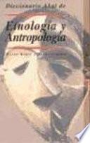 Libro de Diccionario Akal De Etnología Y Antropología