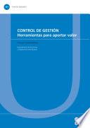 Libro de Control De Gestión. Herramientas Para Aportar Valor