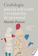 Libro de Grafología Para La Selección Y Evaluación De Personal