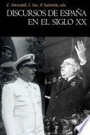 Libro de Discursos De España En El Siglo Xx