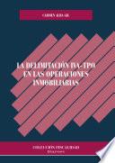 Libro de La Delimitación Iva Tpo En Las Operaciones Inmobiliarias