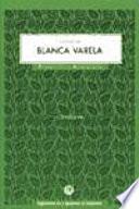 Libro de La Voz De Blanca Varela