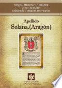 Libro de Apellido Solana.(aragón)