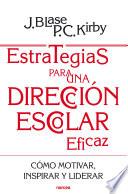 Libro de Estrategias Para Una Dirección Escolar Eficaz