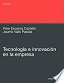 Libro de Tecnología E Innovación En La Empresa