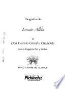 Libro de Ernesto Albán O Don Evaristo Corral Y Chancleta
