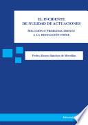 Libro de El Incidente De Nulidad De Actuaciones. Solución O Problema Frente A La Resolución Firme