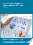 Libro de Uf1886 Administración Del Gestor De Datos En Sistemas Erp Crm
